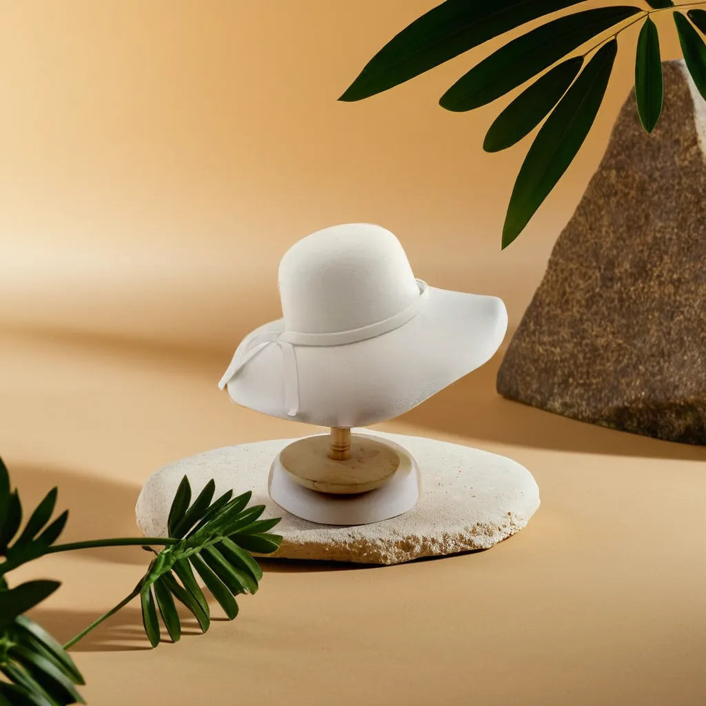 Wide Brim Fedora Hat – Elegant Allure