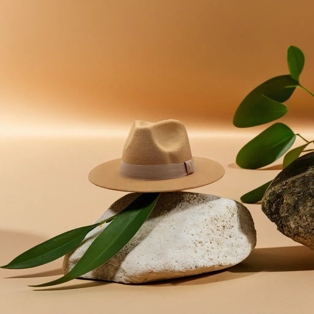 Classic Wide Brim Fedora Hat – Timeless Elegance for Every Occasion