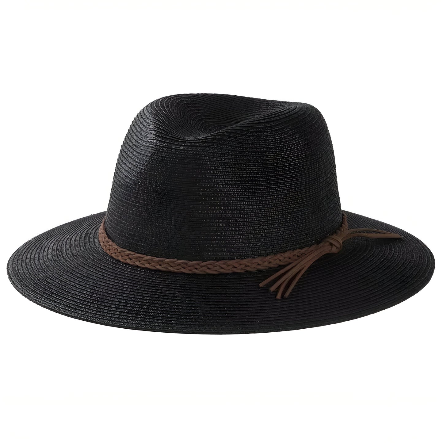 Braided Straw Hat – Timeless Summer Elegance