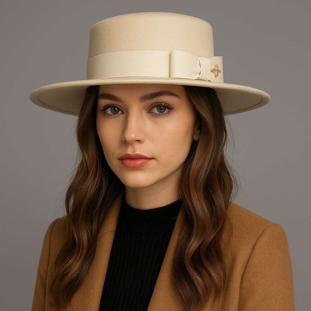 Fedora Hat – Elegant Bow Charm