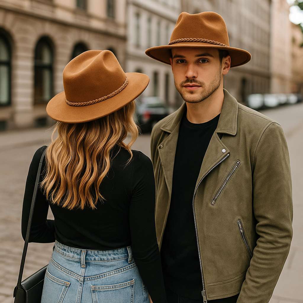Braided Band Fedora Hat – Timeless Style with a Western Twist