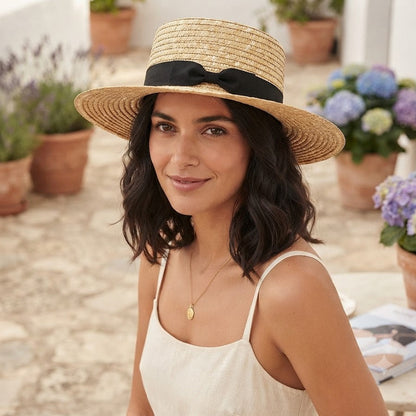 Panama Hat – Vintage Boater Charm