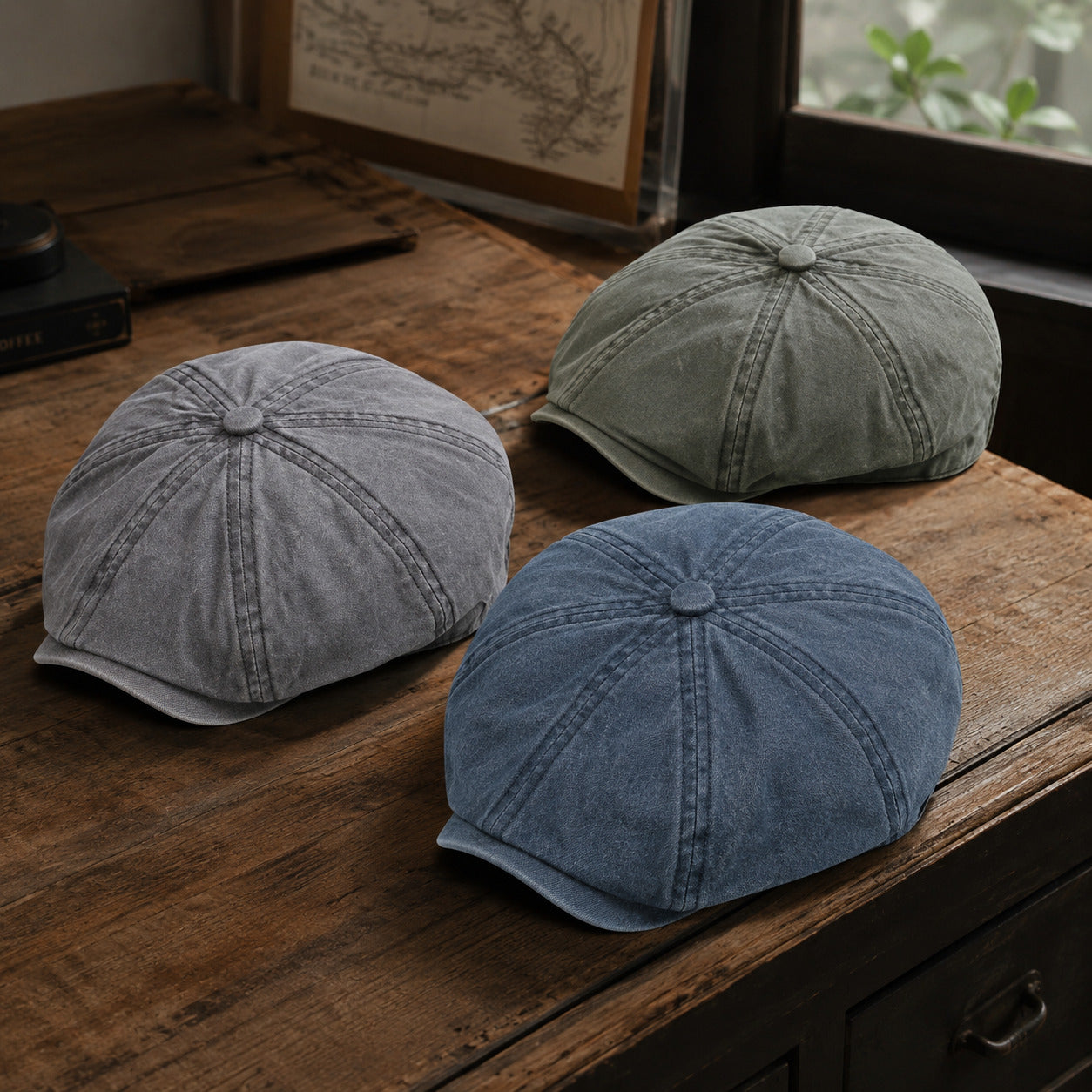 Newsboy Cap – Lightweight Cotton For Everyday Comfort