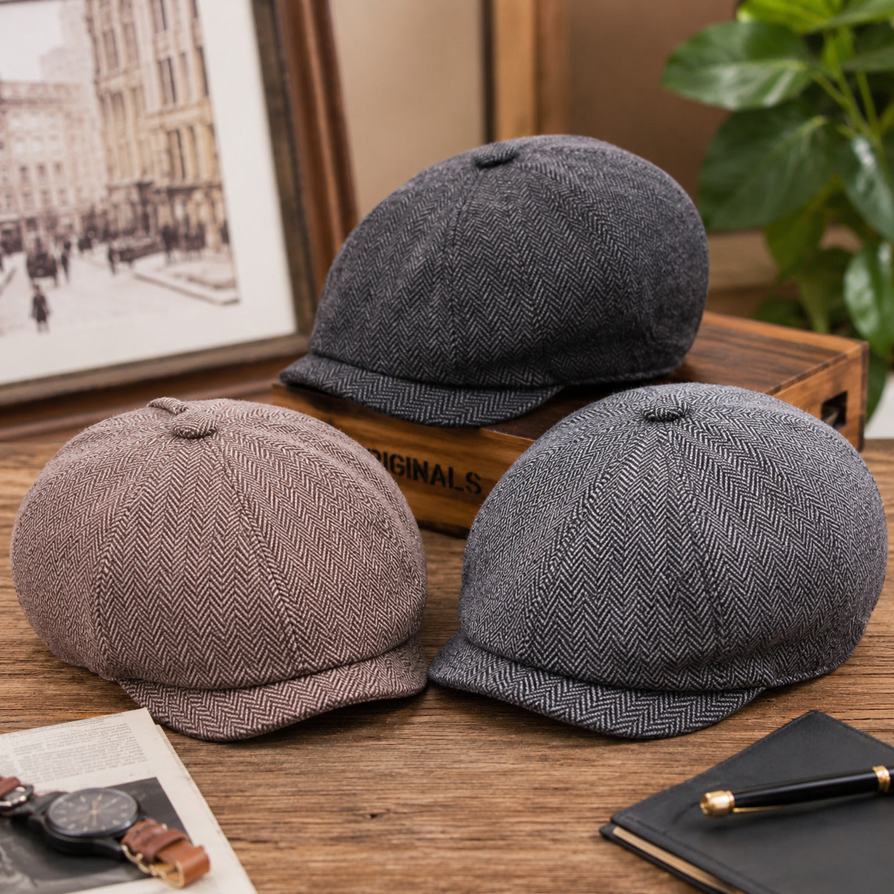 Newsboy Cap – Casual Vintage Style