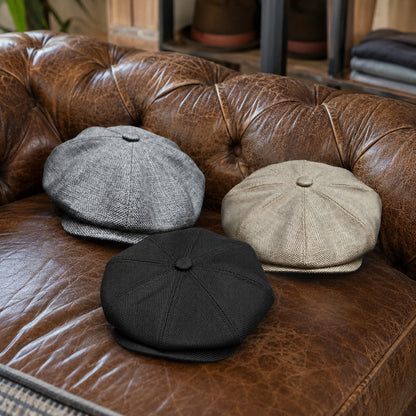 Newsboy Cap – Peaky Blinders Inspired Cotton Design