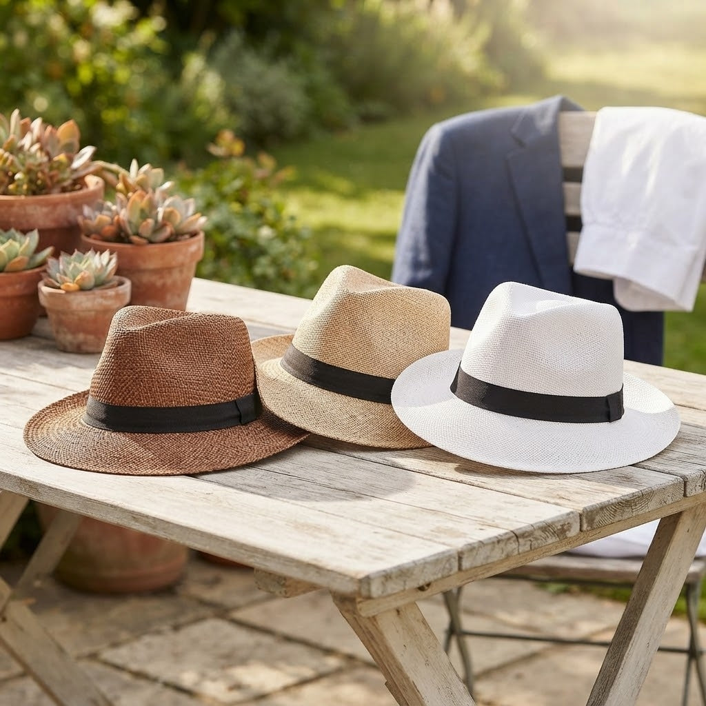 Panama Hat – Structured Elegance for Sunny Days