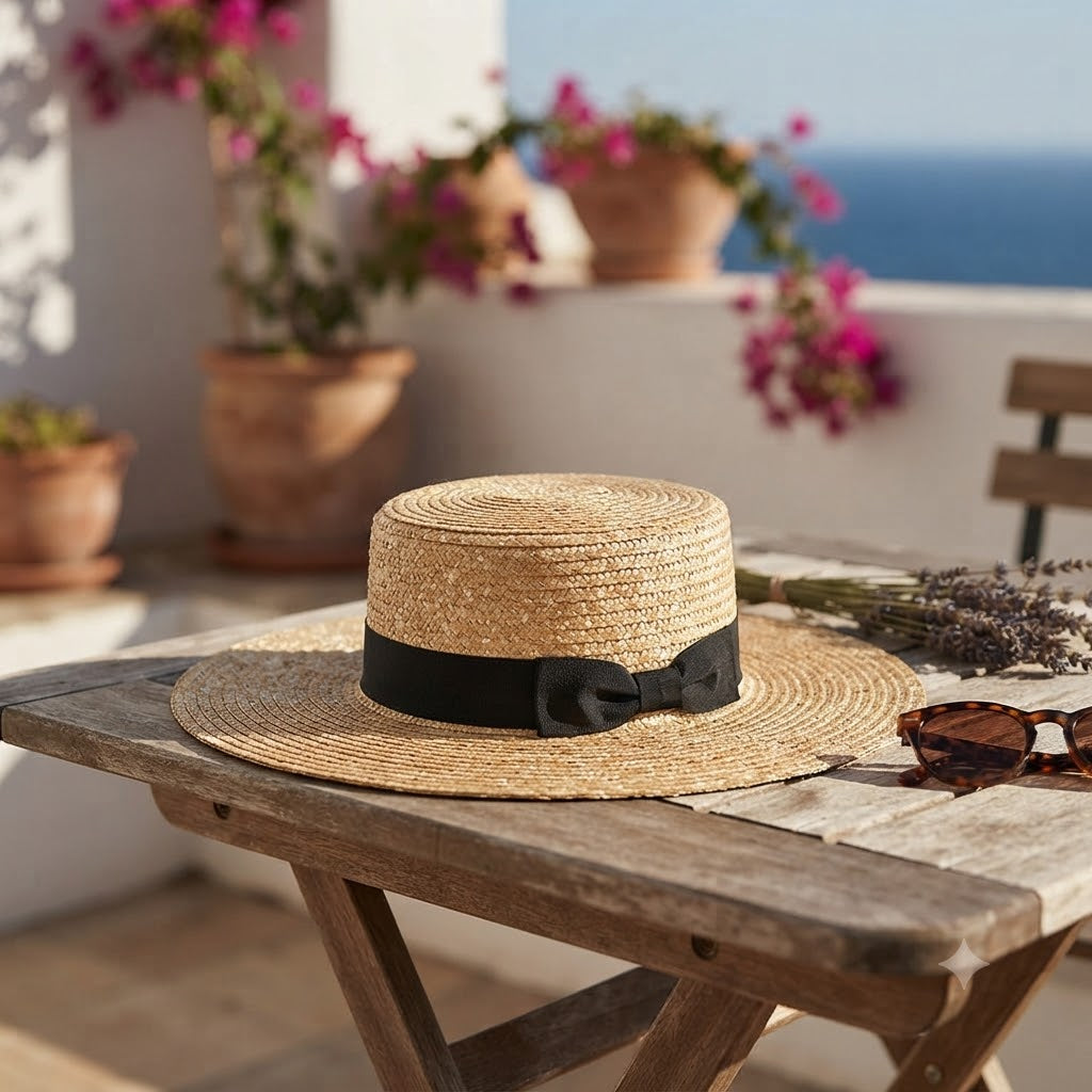 Panama Hat – Vintage Boater Charm