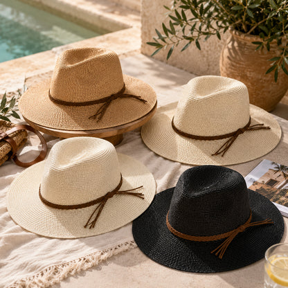 Braided Straw Hat – Timeless Summer Elegance