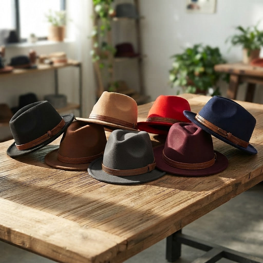 Trilby Hat – Leather Style Band