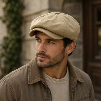 Newsboy Cap – Rounded Crown Vintage