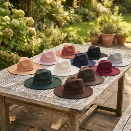 Fedora Hat – UrbanGent Wide Brim Classic