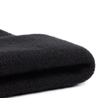 Beanie – Advisory Embroidery Knit Casual
