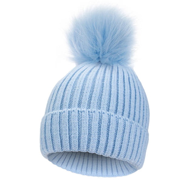 Beanie – Baby Pompom Knit
