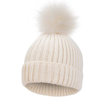 Beanie – Baby Pompom Knit