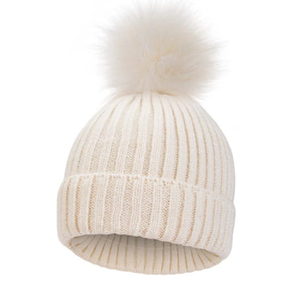 Beanie – Baby Pompom Knit