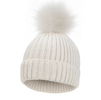 Beanie – Baby Pompom Knit