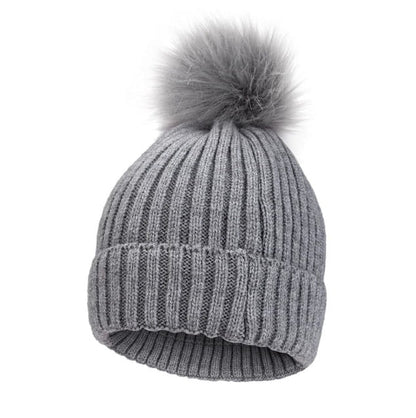 Beanie – Baby Pompom Knit