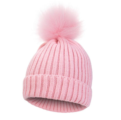 Beanie – Baby Pompom Knit