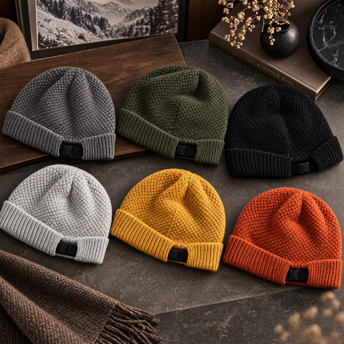 Beanie – Docker Knit with Buckle Strap