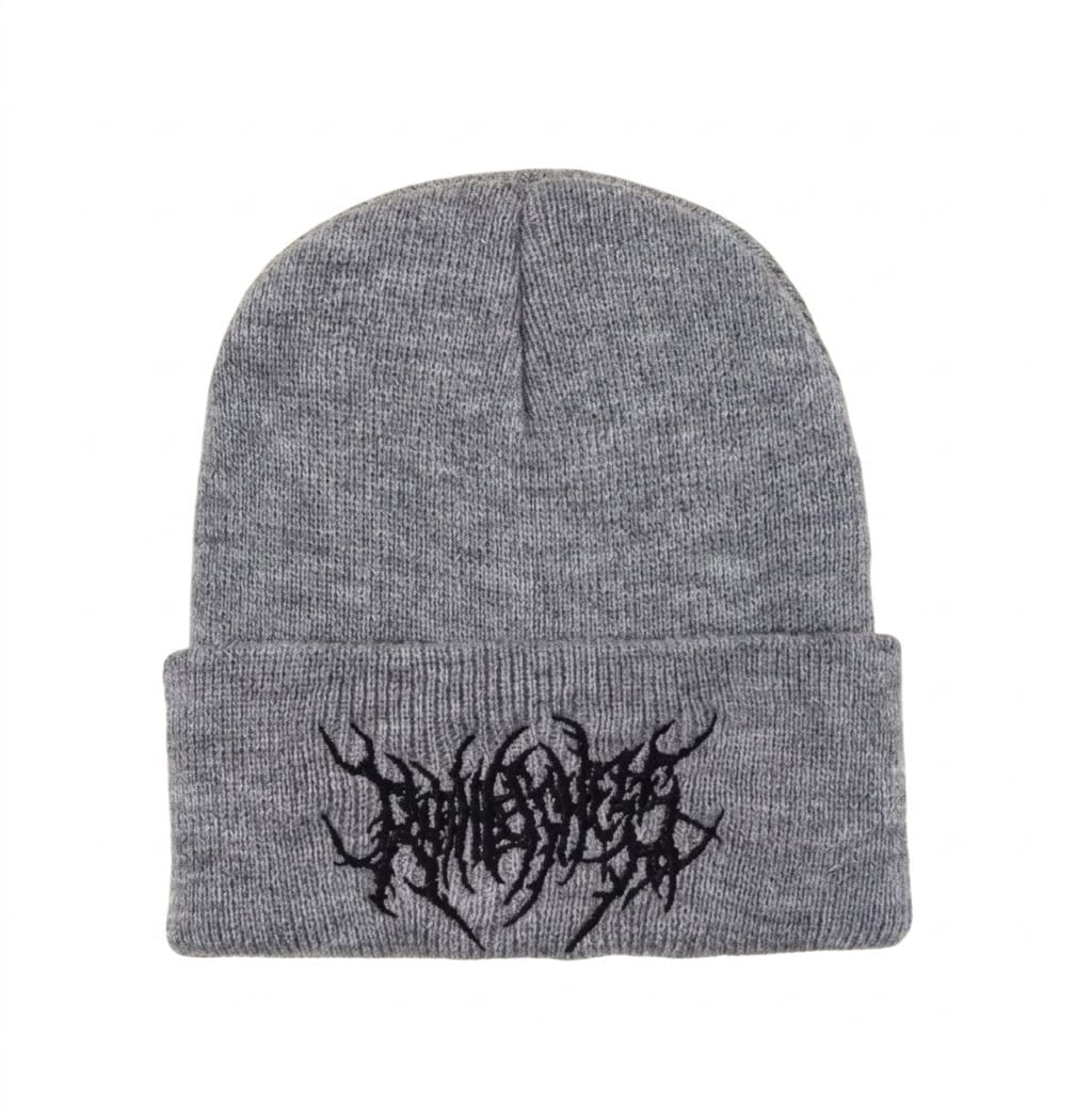 Beanie – Embroidered Graphic Ribbed Cuff Style
