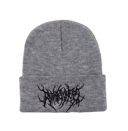 Beanie – Embroidered Graphic Ribbed Cuff Style