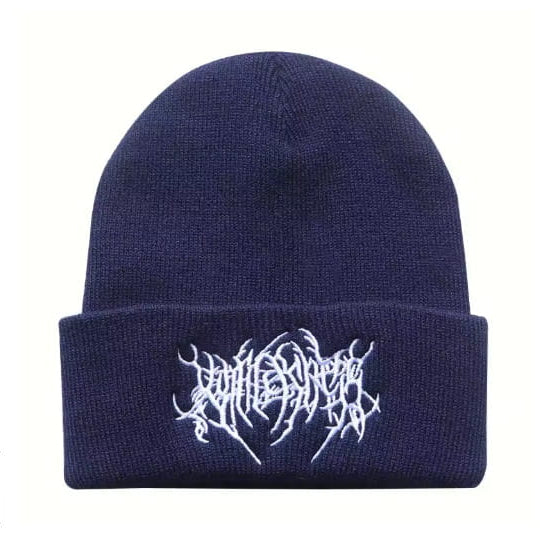 Beanie – Embroidered Graphic Ribbed Cuff Style
