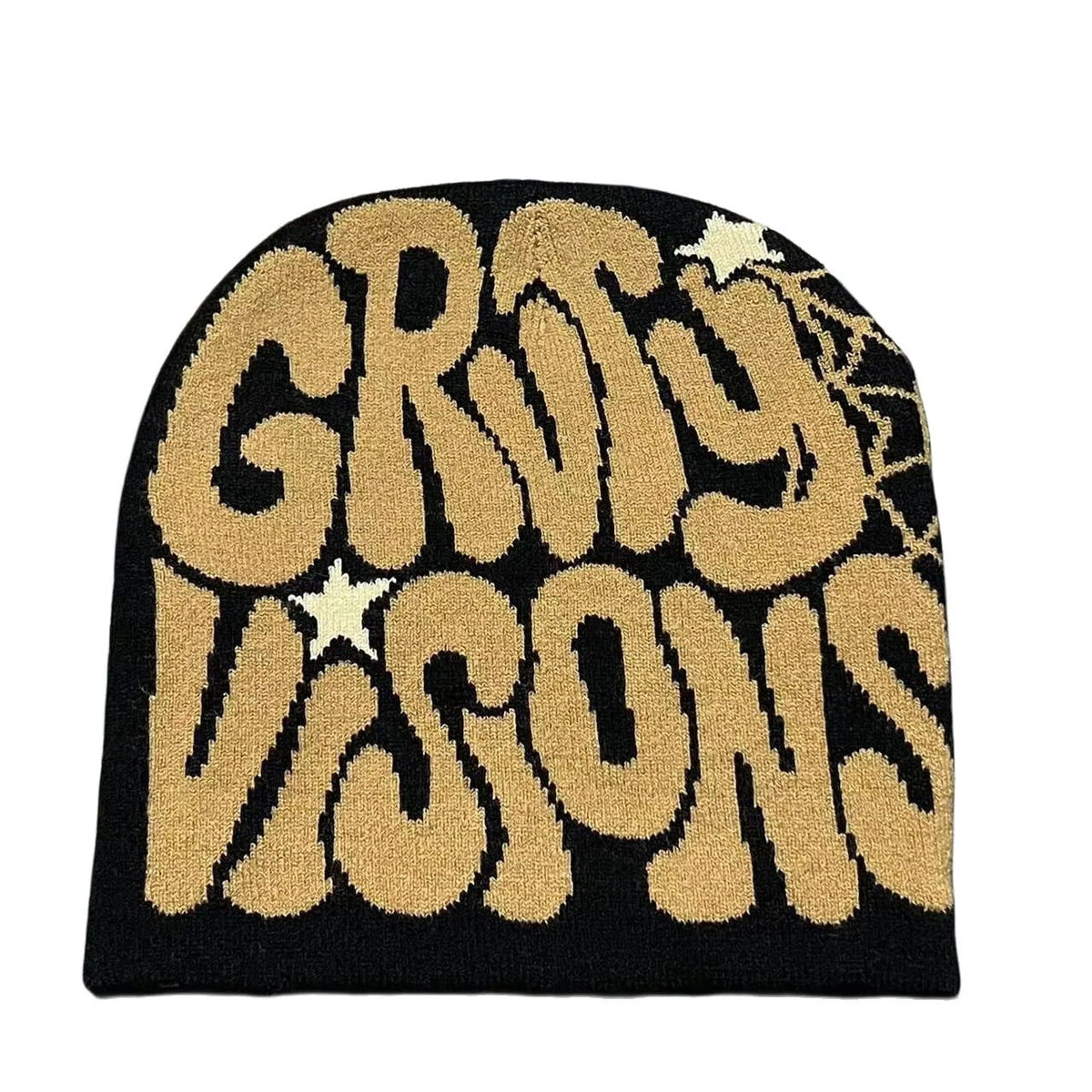 Beanie – GRVTY Y2K Print Knit