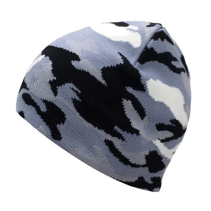 Beanie – Unisex Bold Camouflage Knit