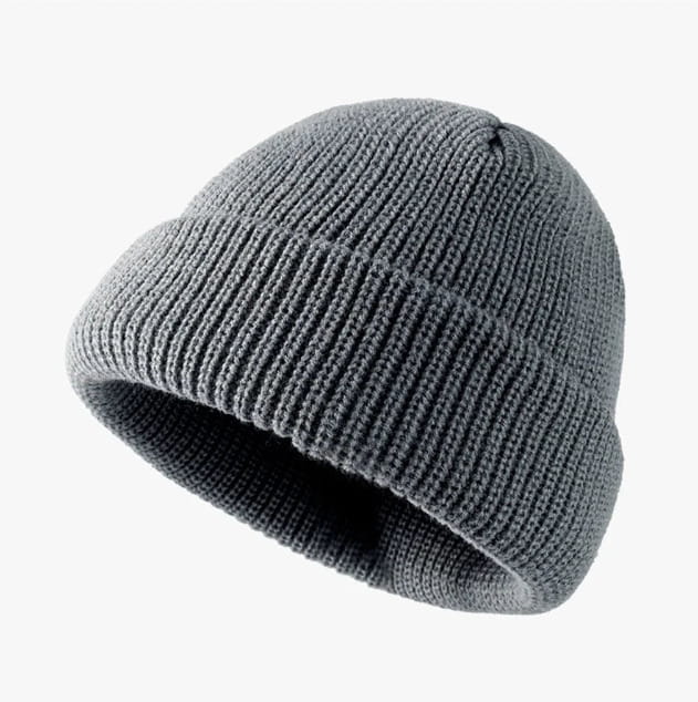 Beanie – Unisex Minimal Ribbed Docker