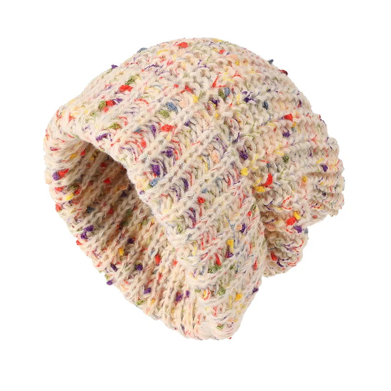 Beanie – Women's Chunky Speckled Knit