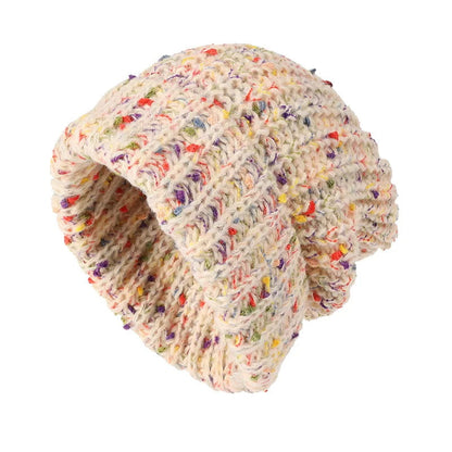 Beanie – Women's Chunky Speckled Knit