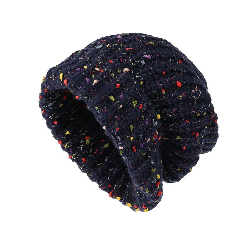 Beanie – Women's Chunky Speckled Knit