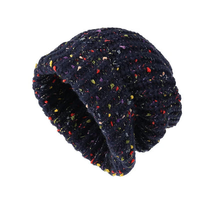 Beanie – Women's Chunky Speckled Knit