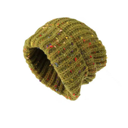 Beanie – Women's Chunky Speckled Knit