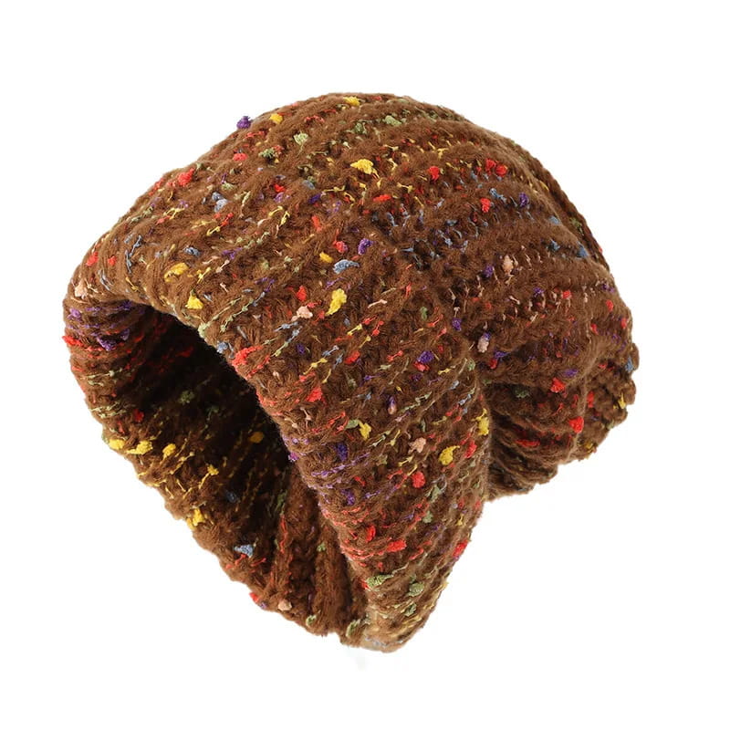 Beanie – Women's Chunky Speckled Knit