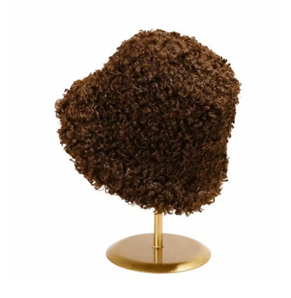 Beanie – Women's Curly Lamb Fur