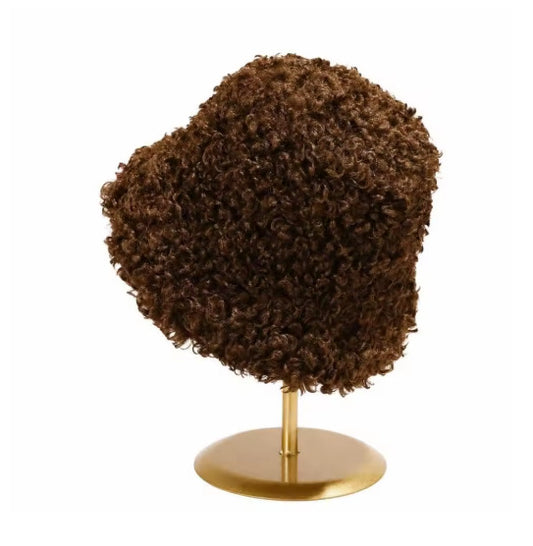 Beanie – Women's Curly Lamb Fur