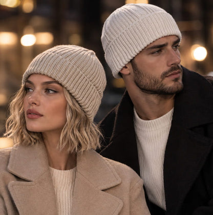 Beanie – Unisex Minimal Ribbed Docker