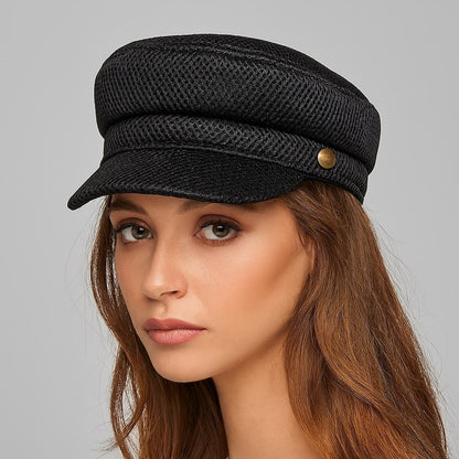 Breathable Mesh Sailor Cap – Lightweight Unisex Military Style