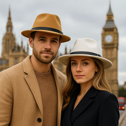 Fedora Hat – Slim Belt Accent