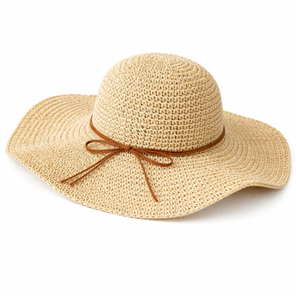 Straw Hat – Soft Weave With Wide Floppy Brim For Beach Days