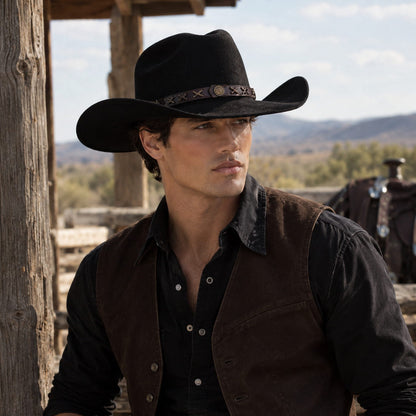 Cowboy Hat – Classic Felt Western Style