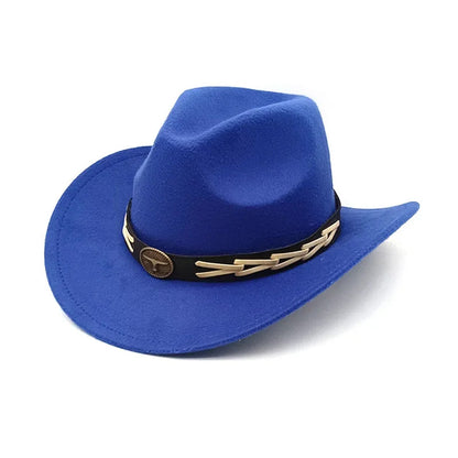 Cowboy Hat – Gold Accent Western Style