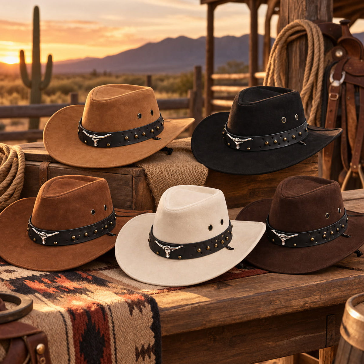 Cowboy Hat – Longhorn Western Style