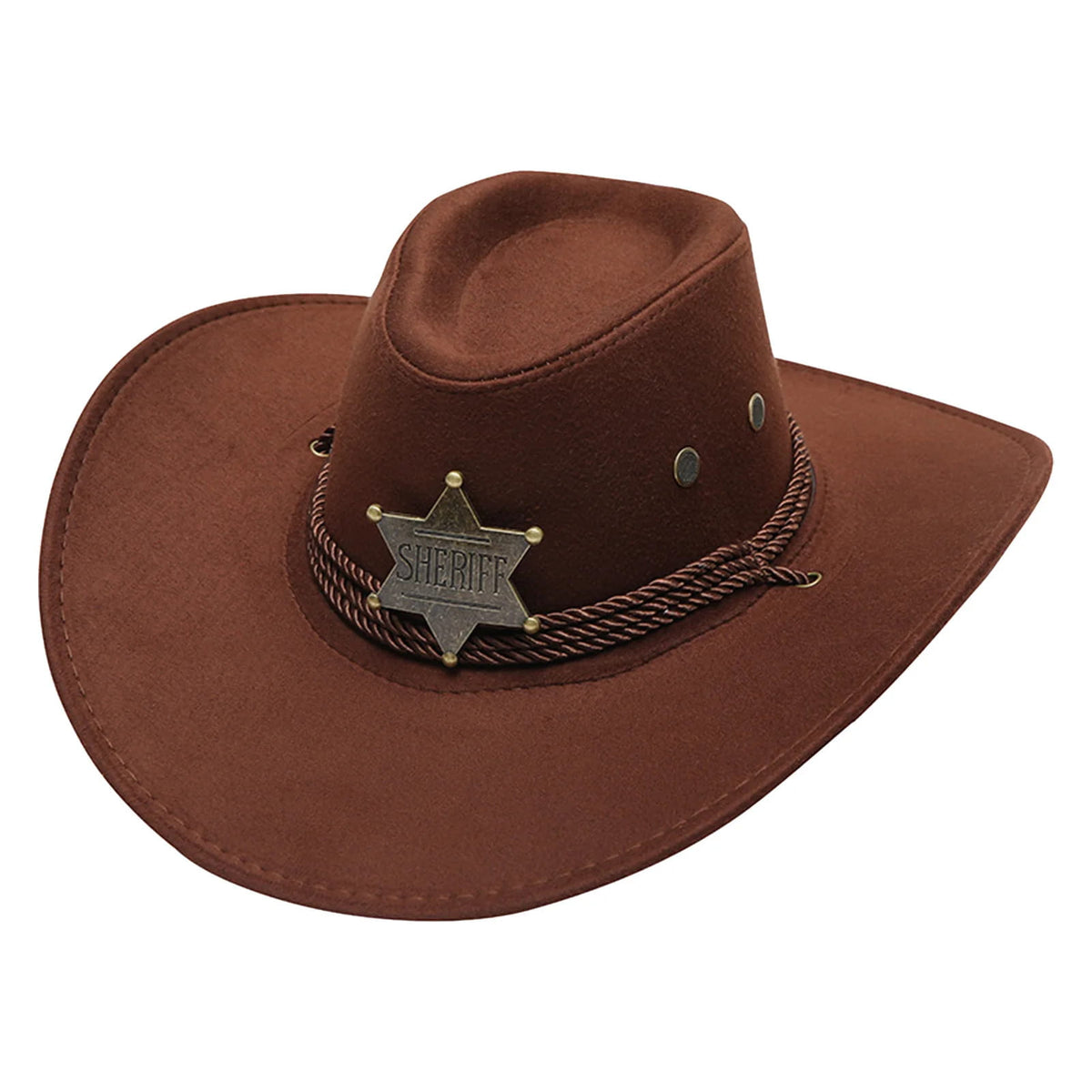 Cowboy Hat – Sheriff Badge Western Style
