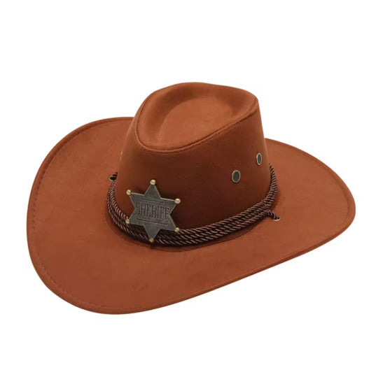 Cowboy Hat – Sheriff Badge Western Style