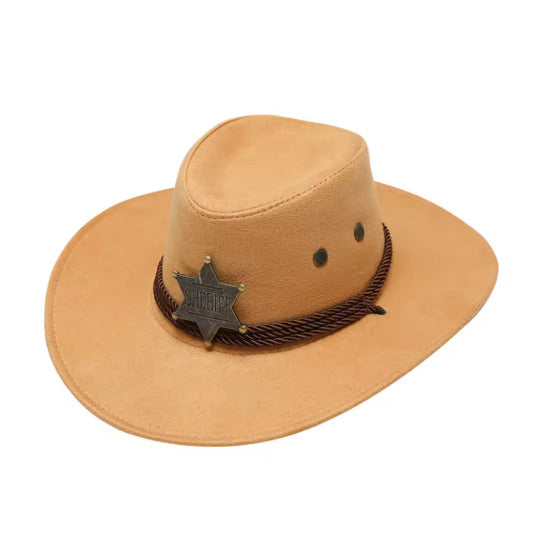 Cowboy Hat – Sheriff Badge Western Style