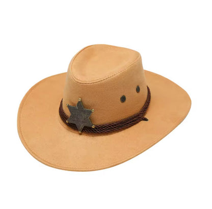 Cowboy Hat – Sheriff Badge Western Style