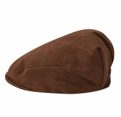Flat Cap – Kids Newsboy, Herringbone Twill