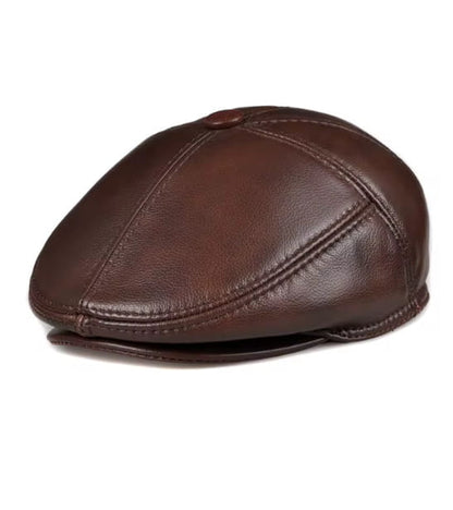 Flat Cap – Leather Edge, Modern Attitude